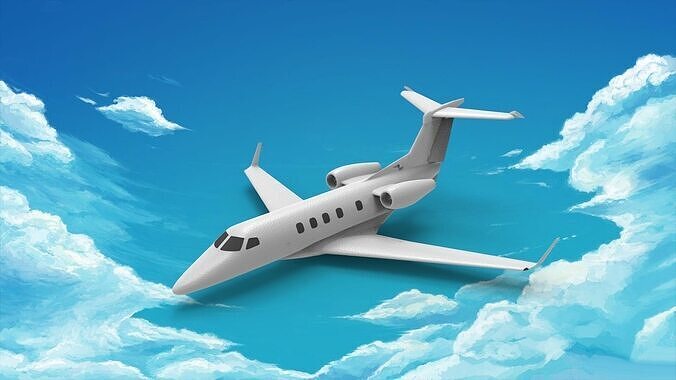 Embraer Phenom 300 3D model