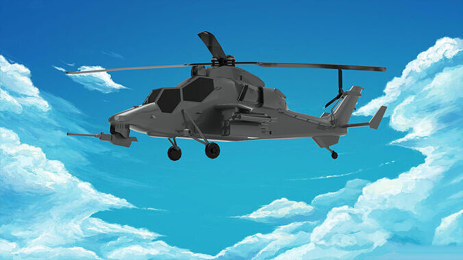 EUROCOPTER TIGER 3D model