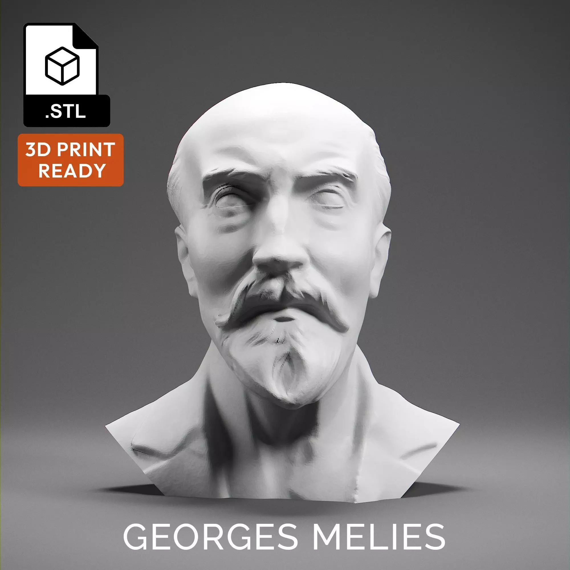 Georges Melies 3D print model_0