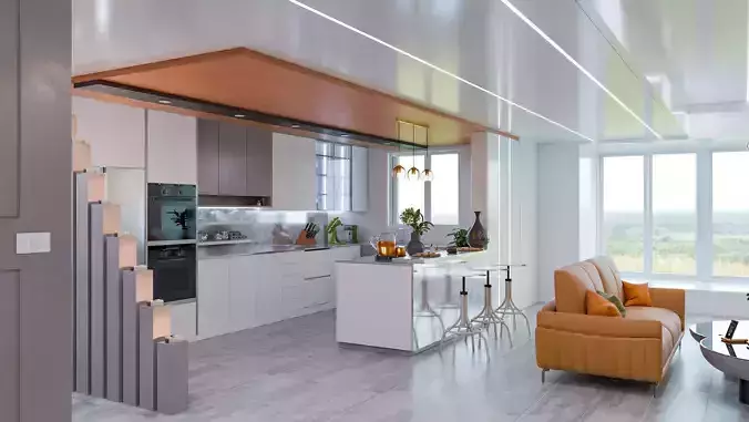 Modern kitchen design