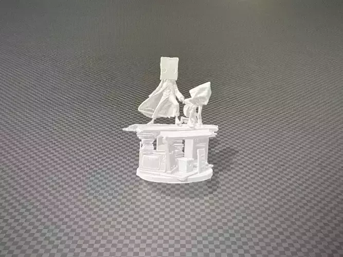 Little Nightmares II game figurine