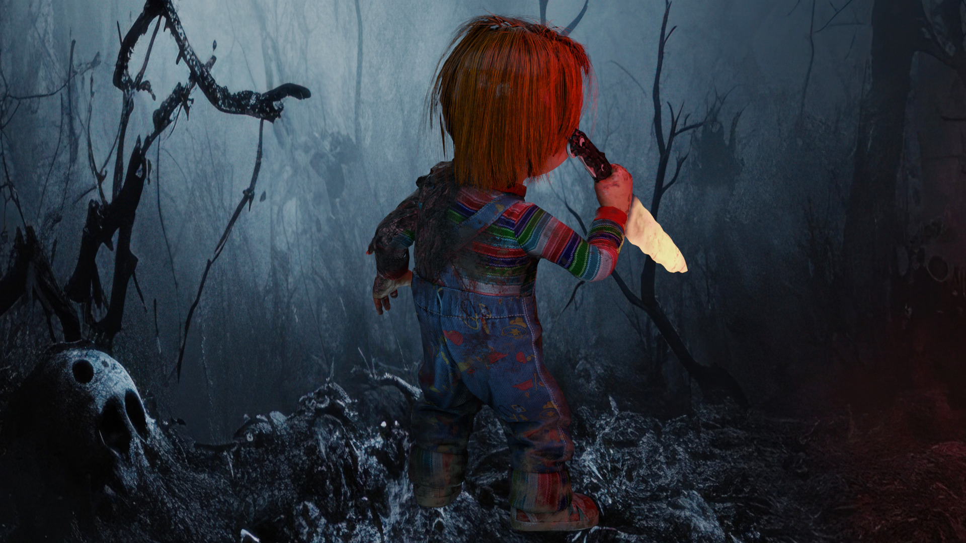 Chucky Charred 3D model_4