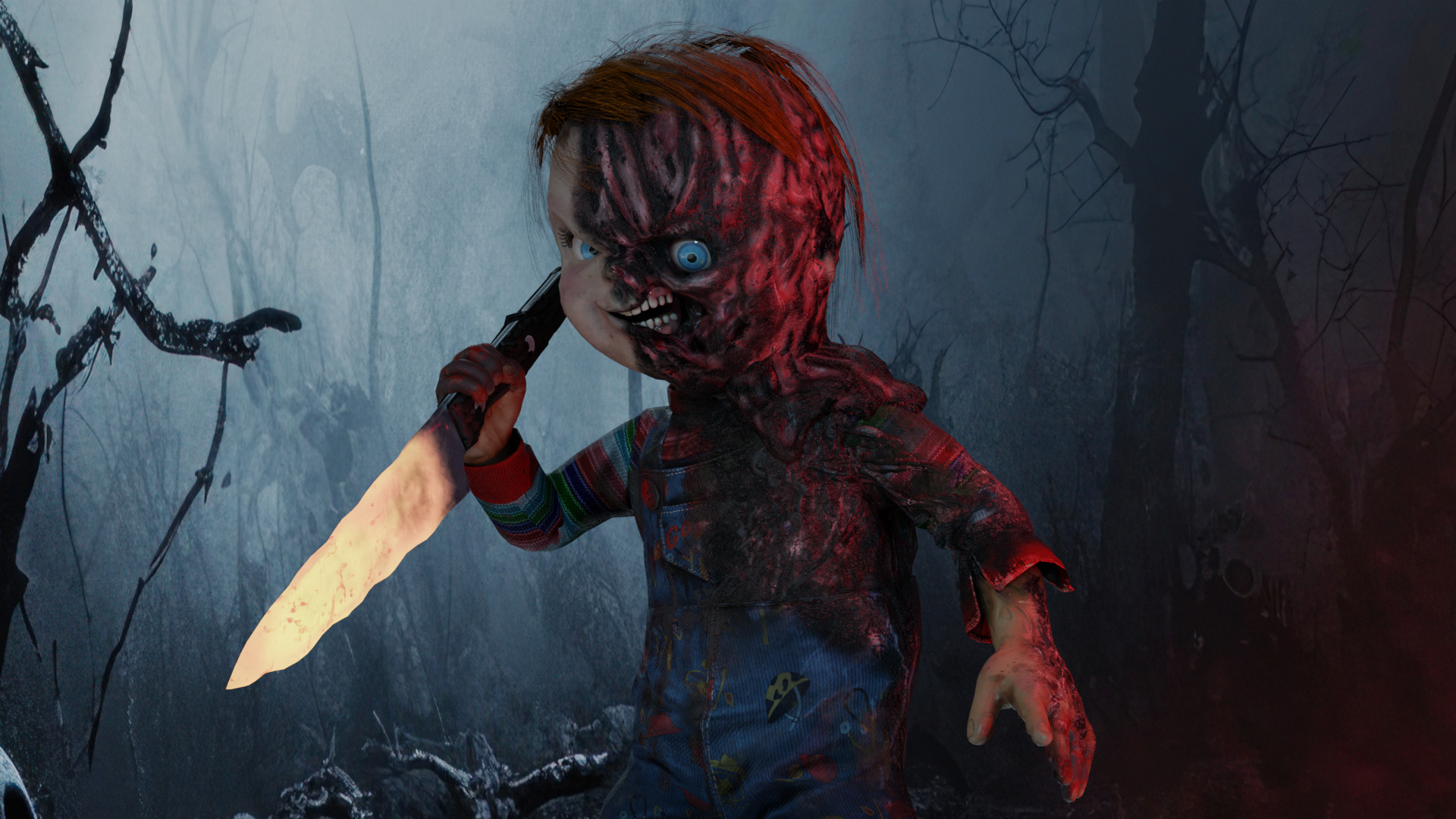 Chucky Charred 3D model_1