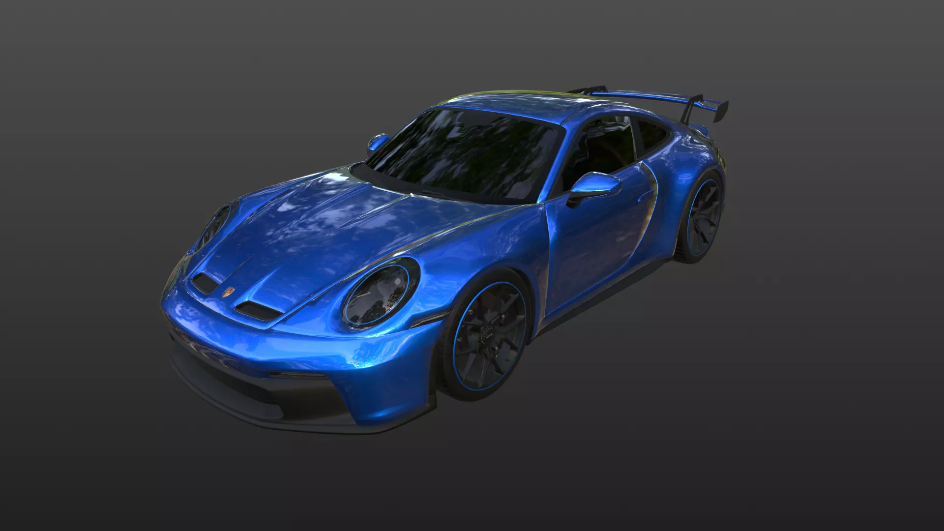 porsche 911 GT3 3D model