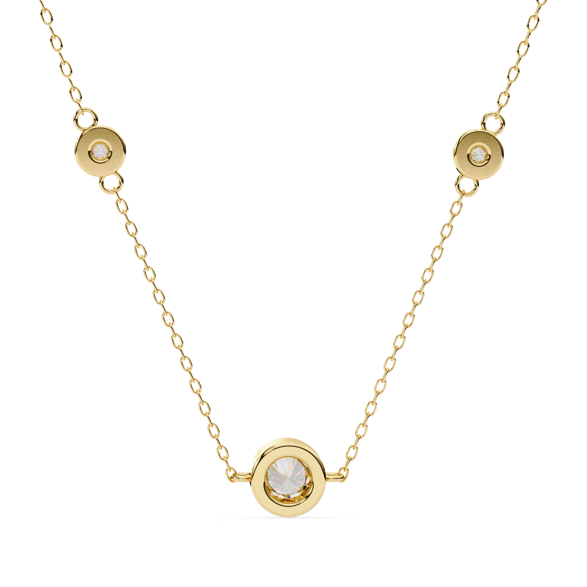 Solitaire Diamond Pendant 360 Animation Renders 3dm stl details 3D print model_14