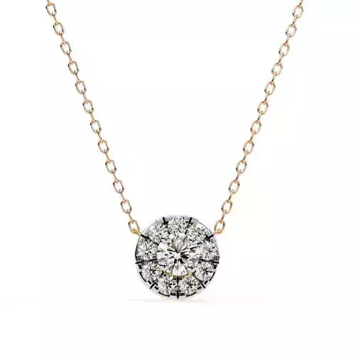 Solitaire Diamond Pendant 360 Animation Renders 3dm stl details 3D print model
