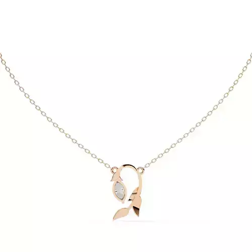 Solitaire Diamond Pendant 360 Animation Renders 3dm stl details 3D print model