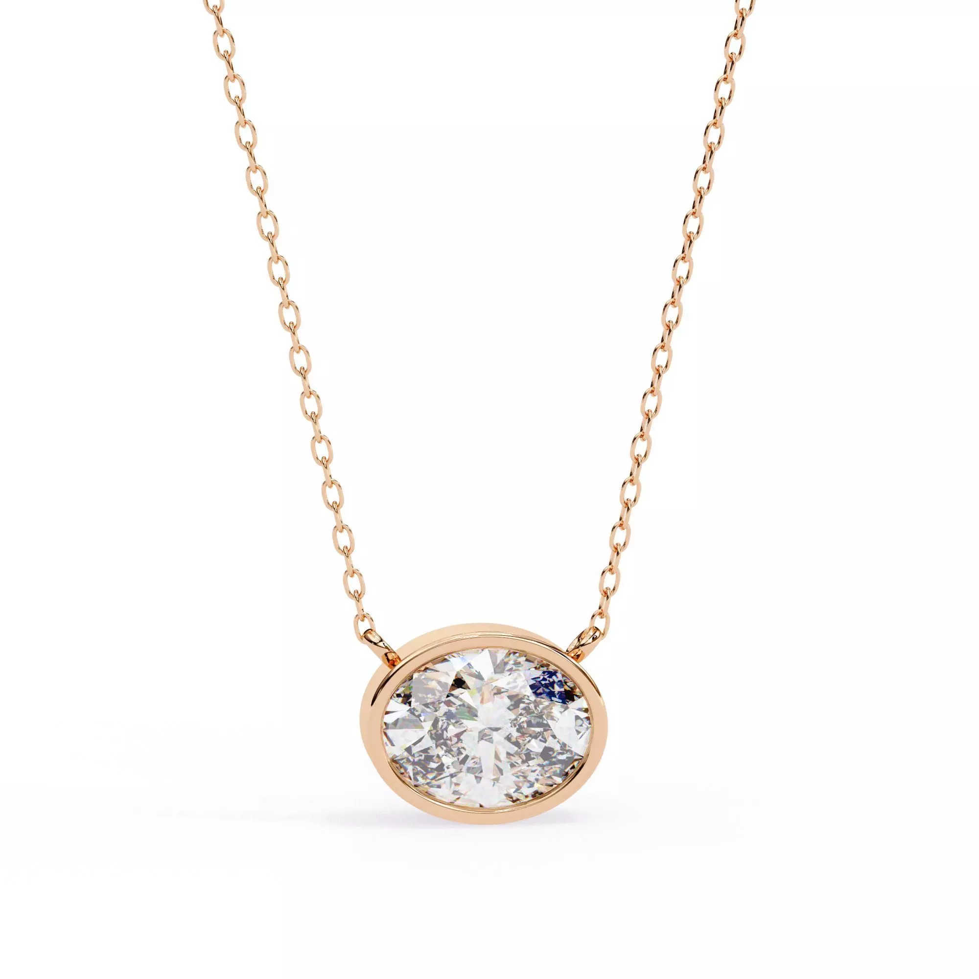 Solitaire Diamond Pendant 360 Animation Renders 3dm stl details 3D print model_0