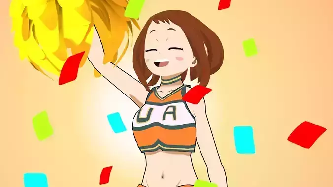 Uraraka From My Hero Academia