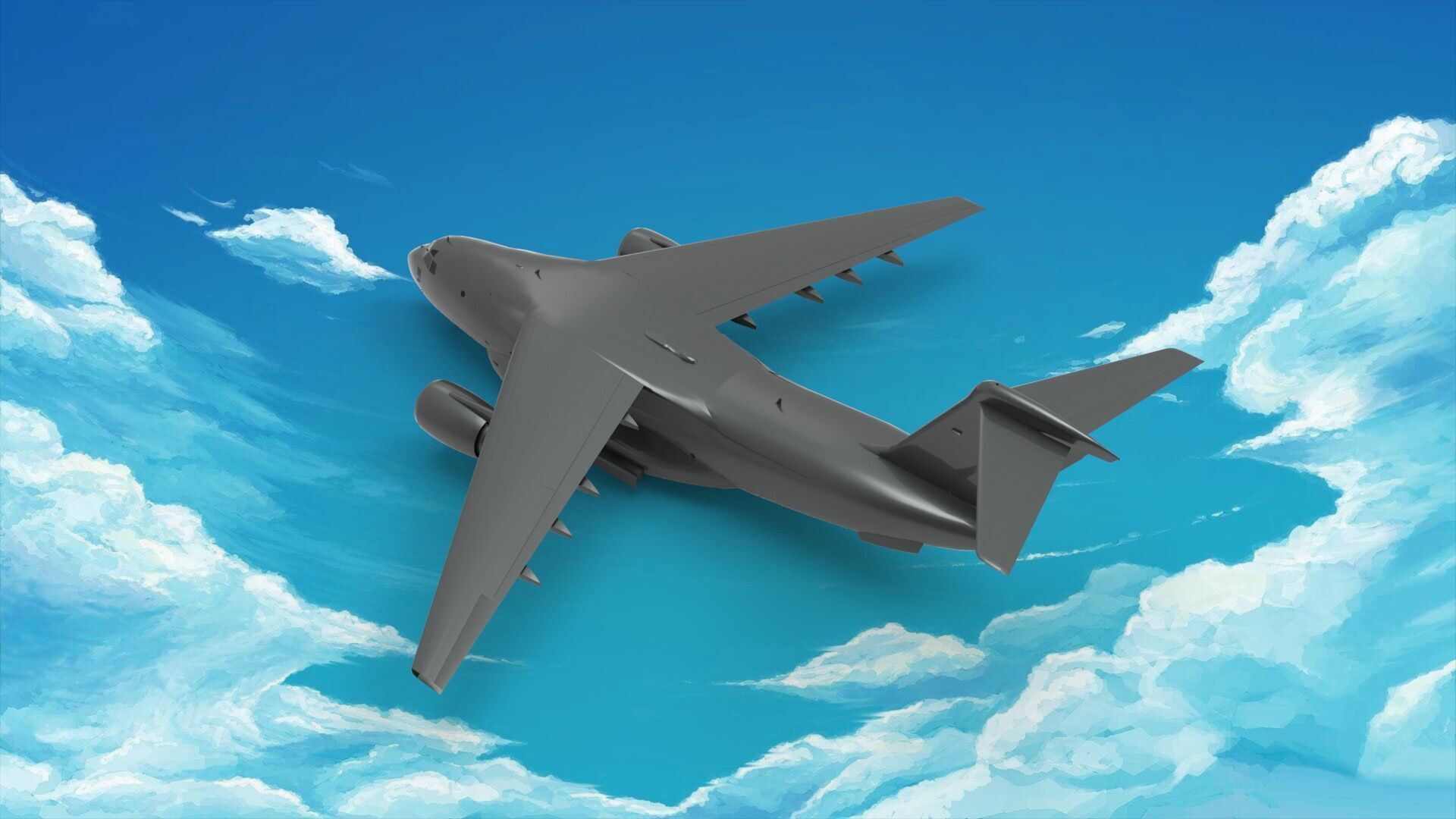 Kawasaki C-2 3D model_3