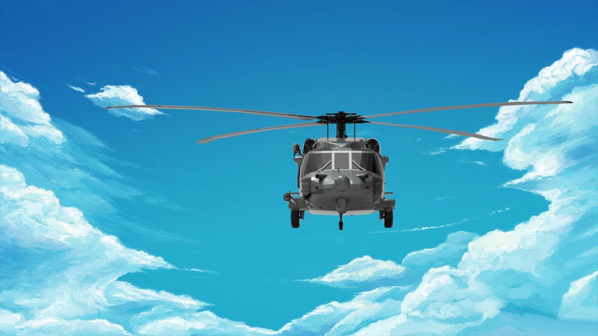 Sikorsky UH-60 Black Hawk 3D model_1