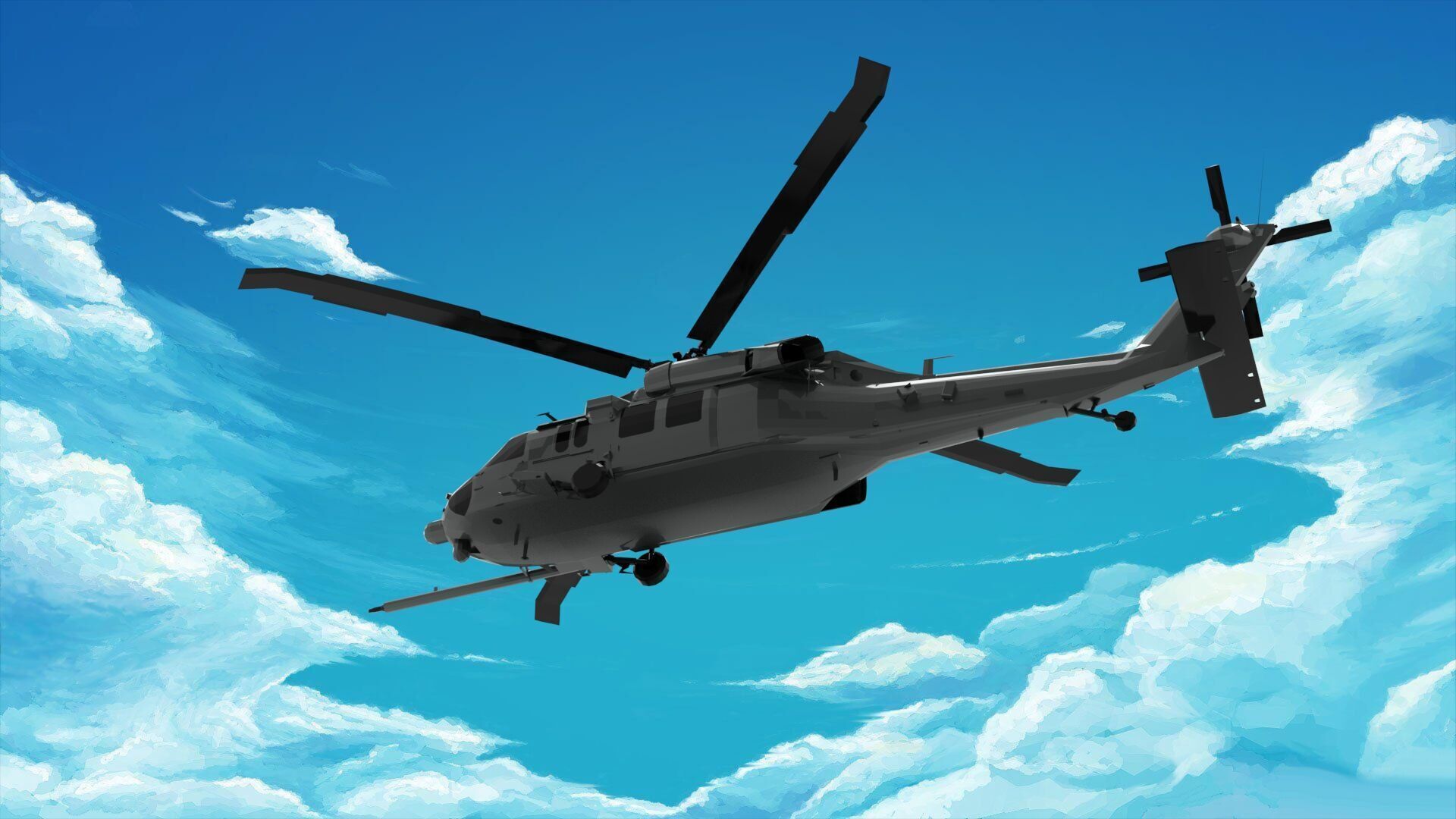 Sikorsky UH-60 Black Hawk 3D model_2