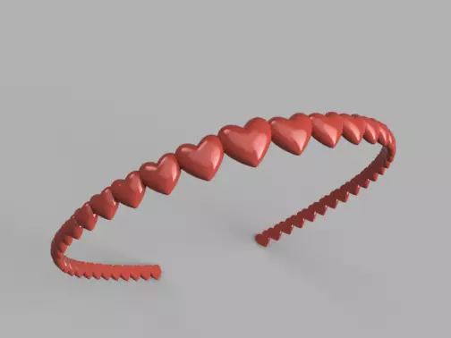 Heartband Free 3D print model