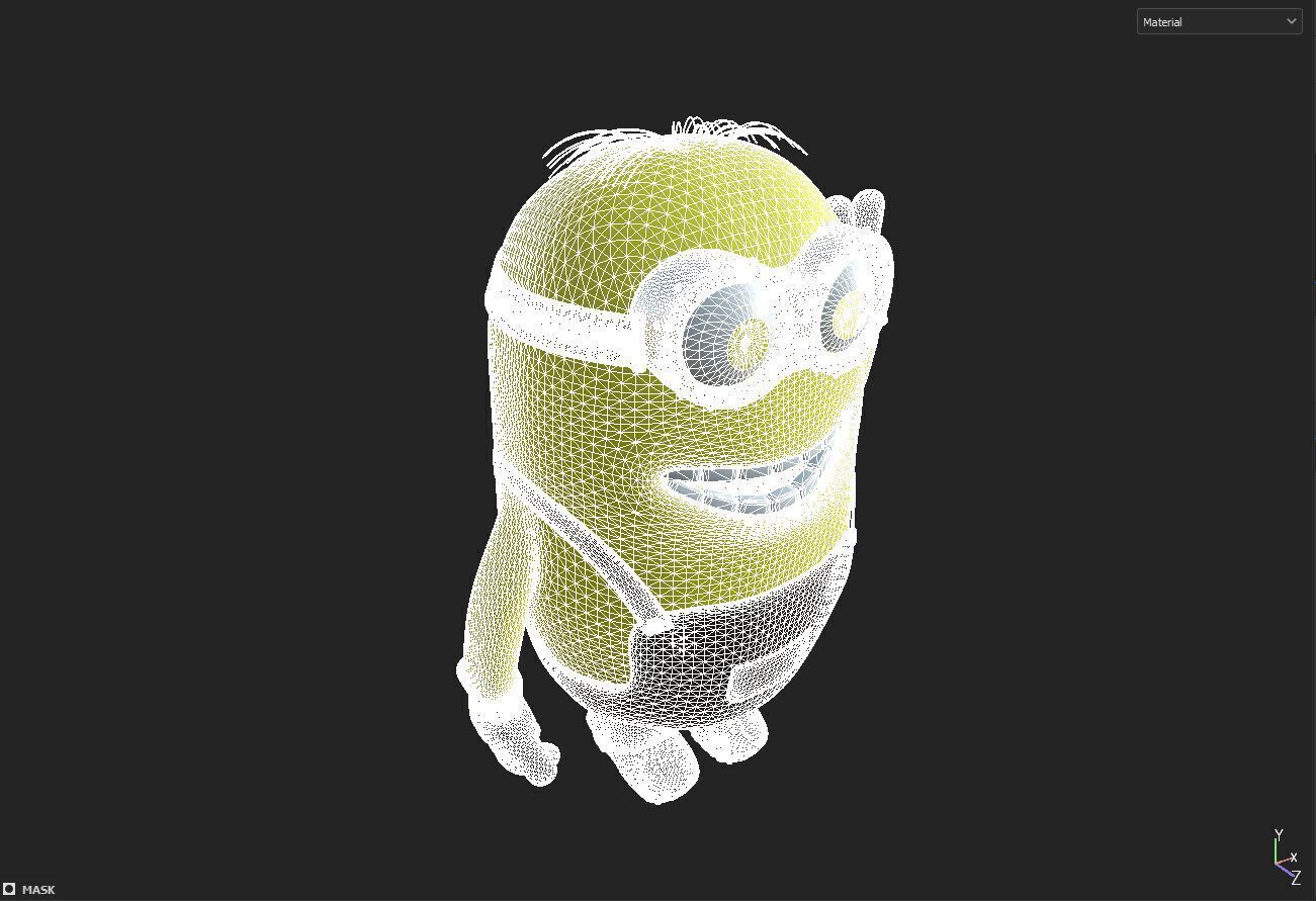 Minyons Toy 3D model_5