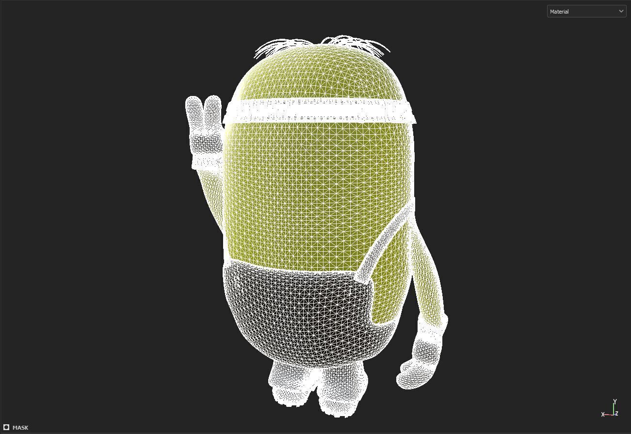 Minyons Toy 3D model_8