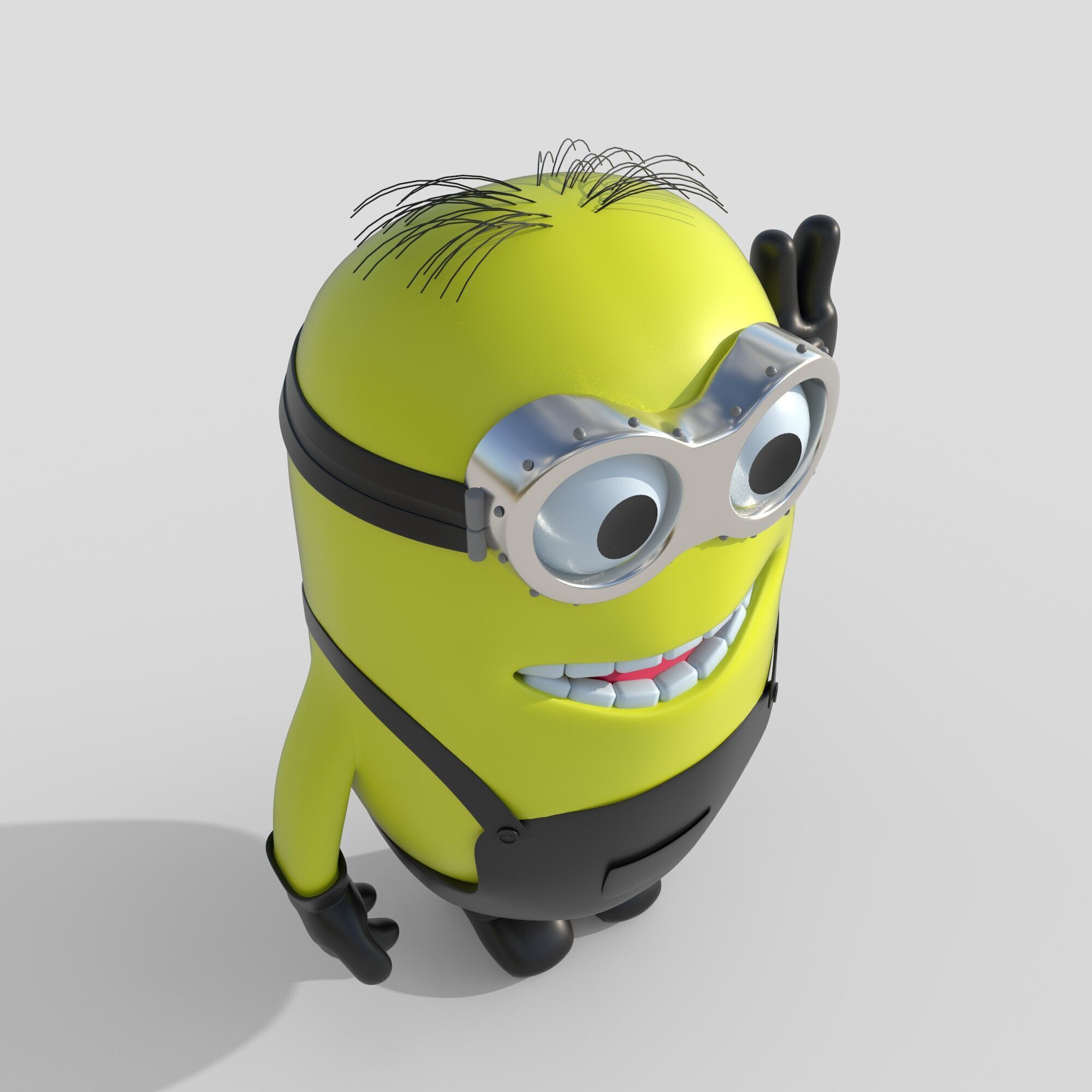 Minyons Toy 3D model_2