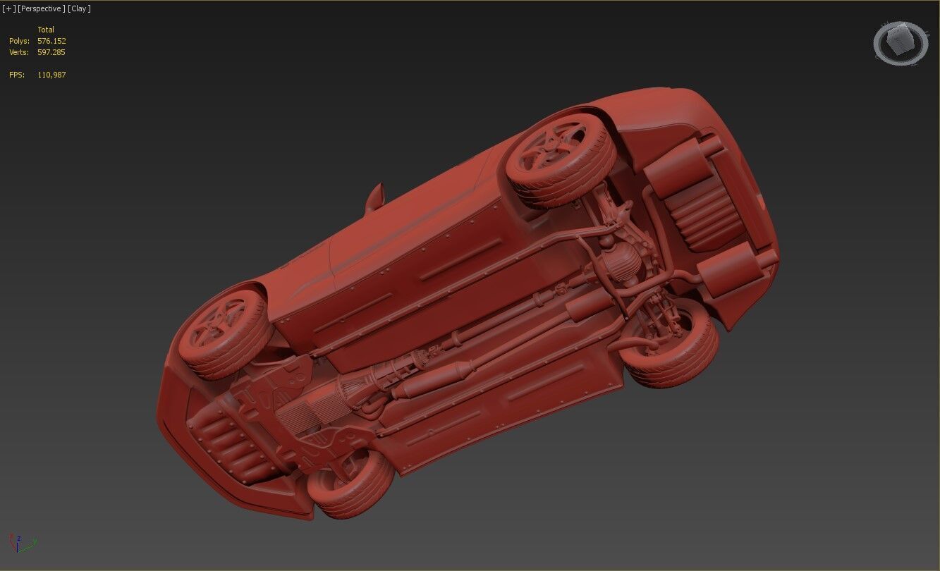 Honda S2000 ap1 3D model_18