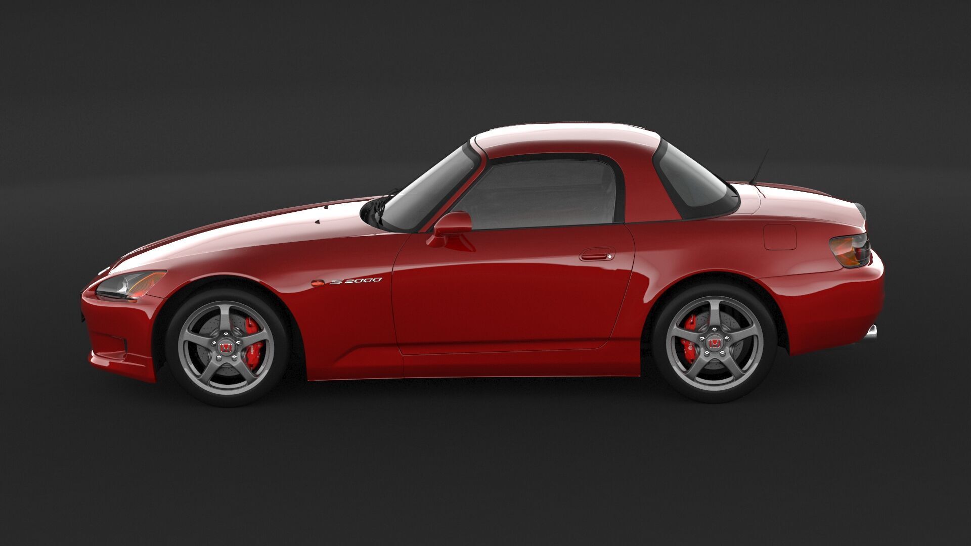 Honda S2000 ap1 3D model_6