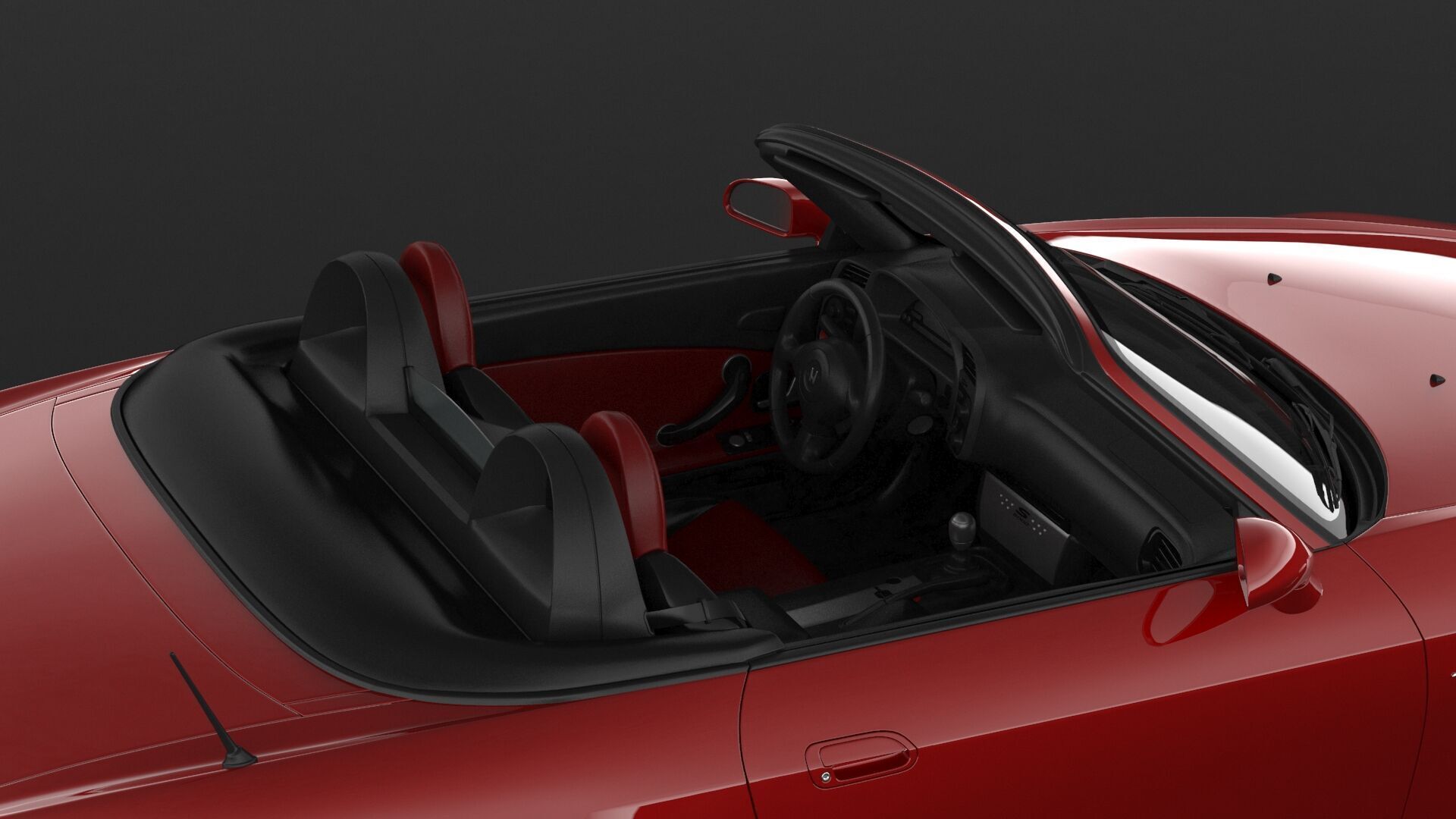 Honda S2000 ap1 3D model_9