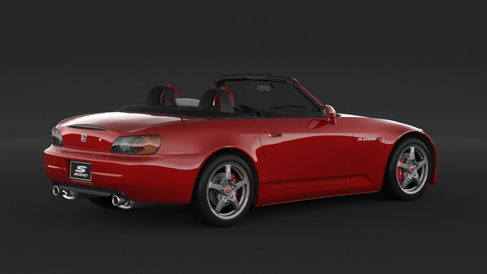 Honda S2000 ap1 3D model_1