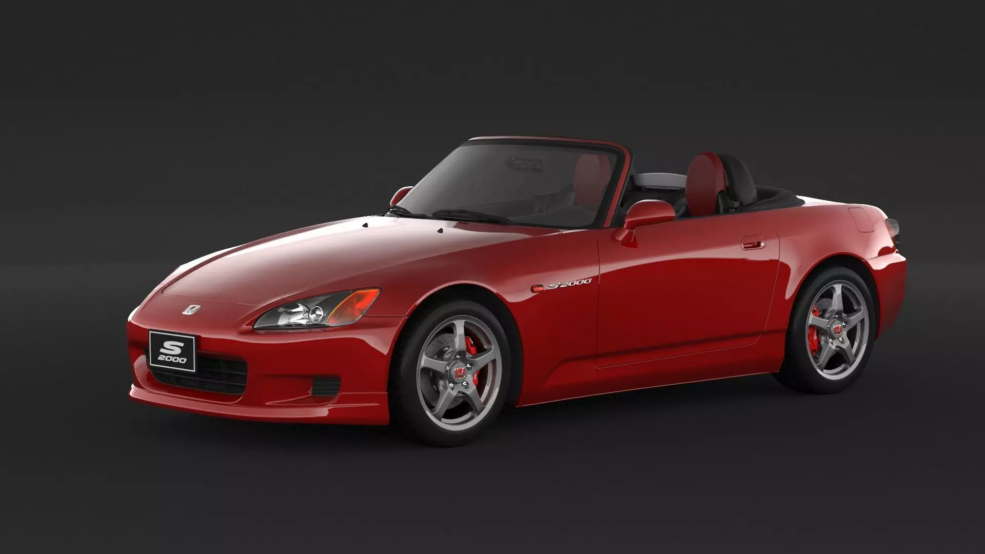 Honda S2000 ap1 3D model_0