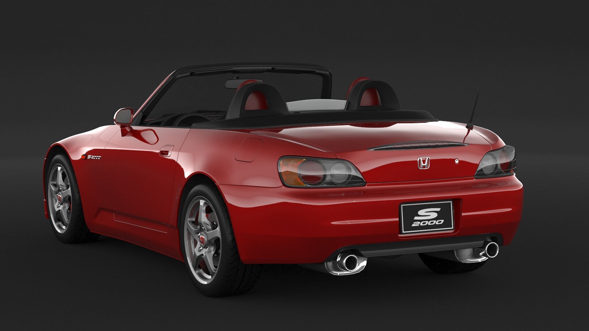 Honda S2000 ap1 3D model_3