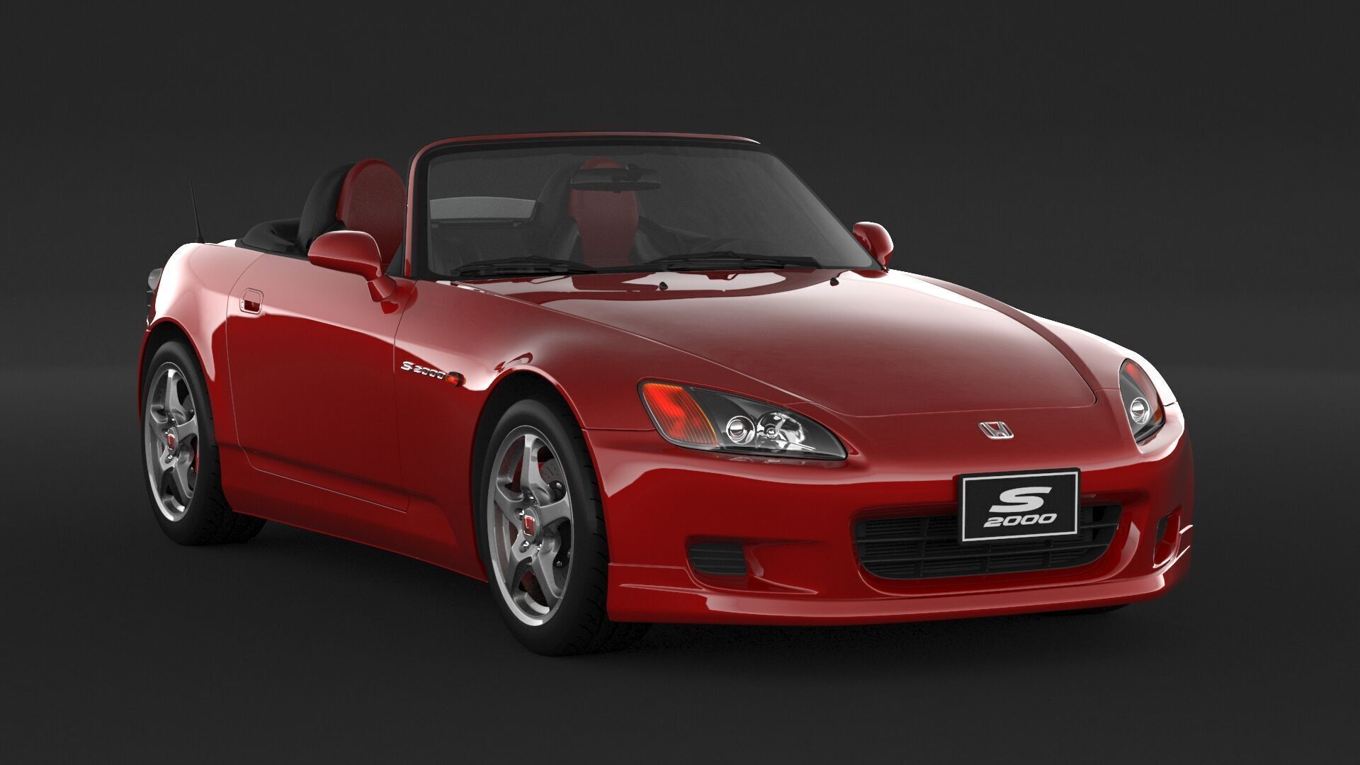 Honda S2000 ap1 3D model_2