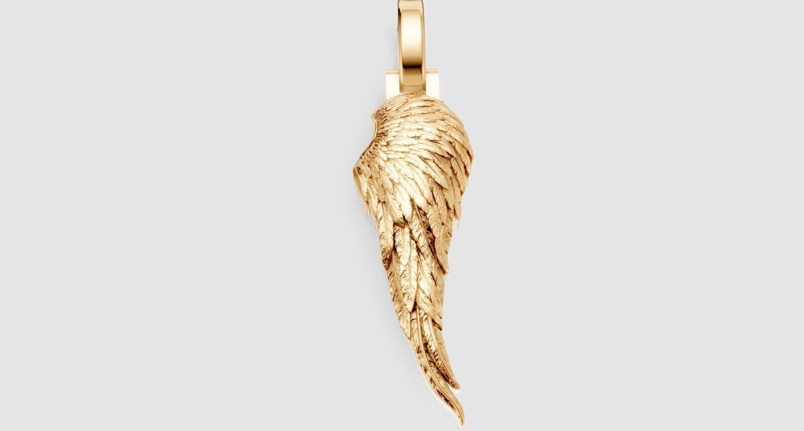 Wings pendant 3D print model_2