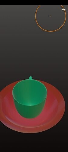 Cup plate 3d full stack model Free low-poly 3D print model