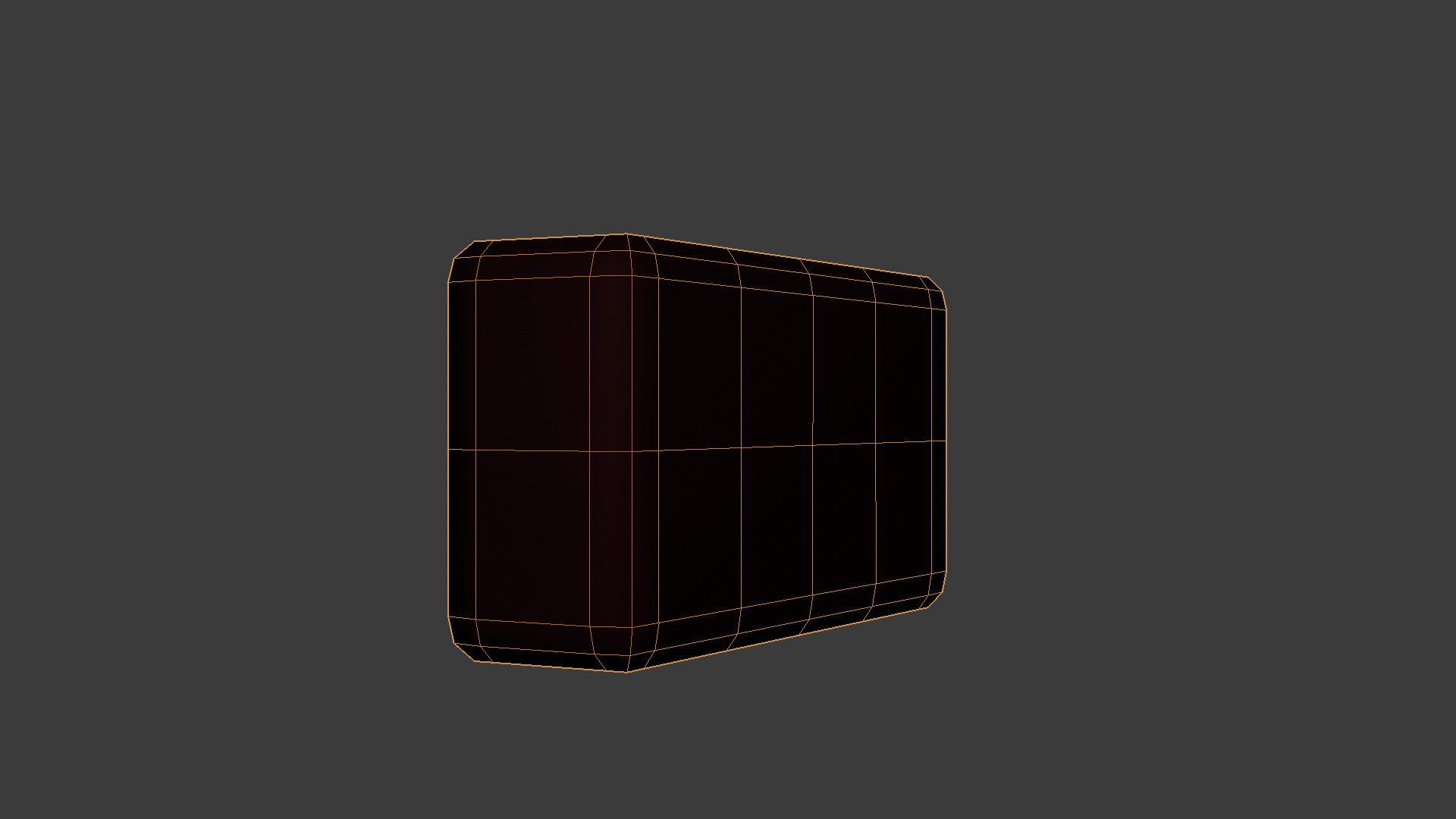 Yokan Low-poly 3D model_5
