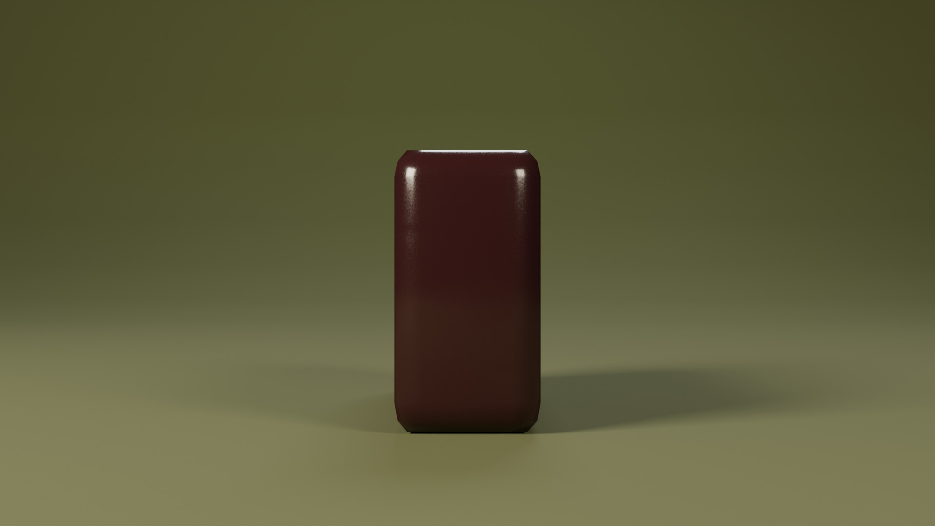 Yokan Low-poly 3D model_3
