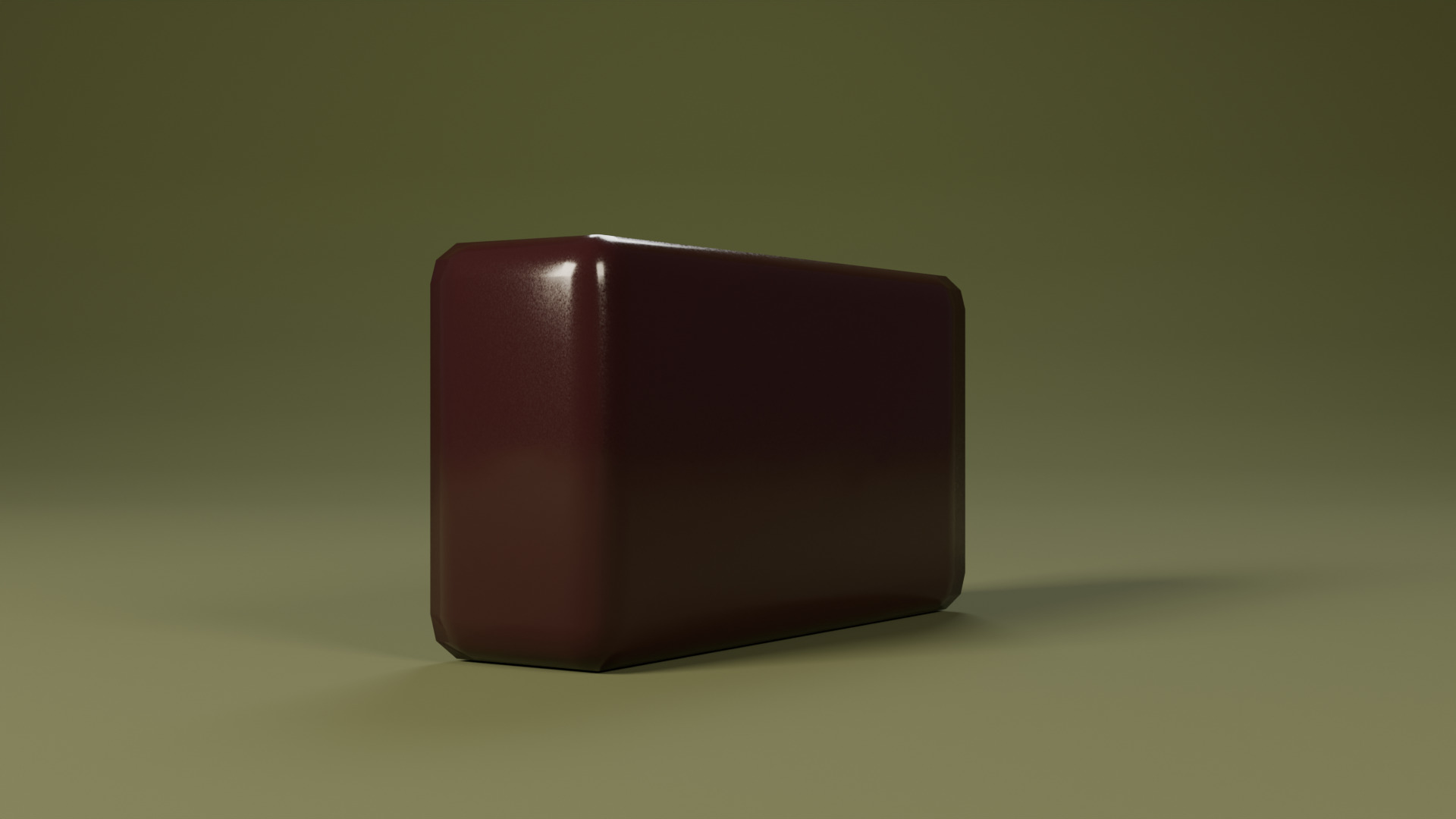 Yokan Low-poly 3D model_1