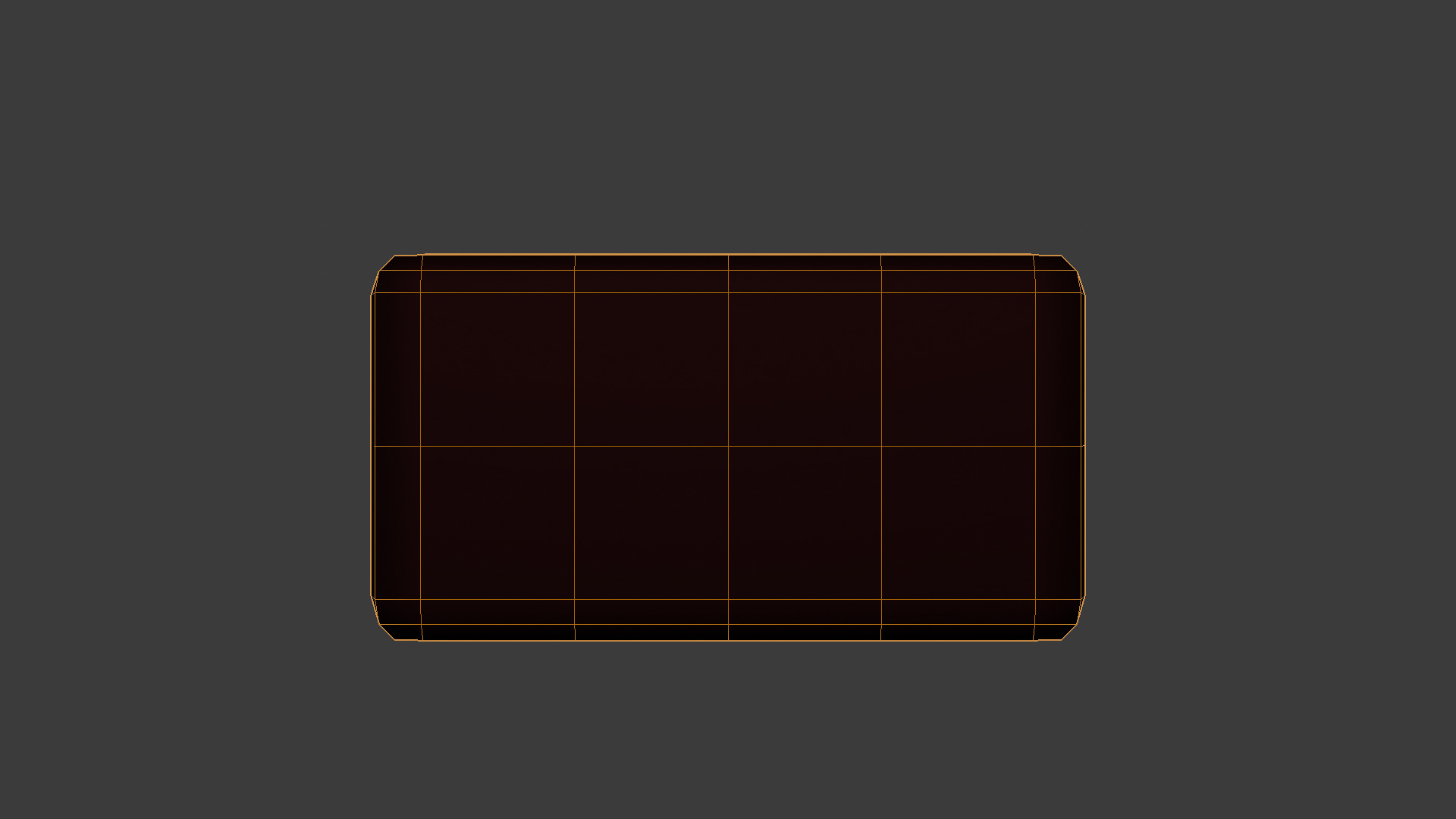 Yokan Low-poly 3D model_6