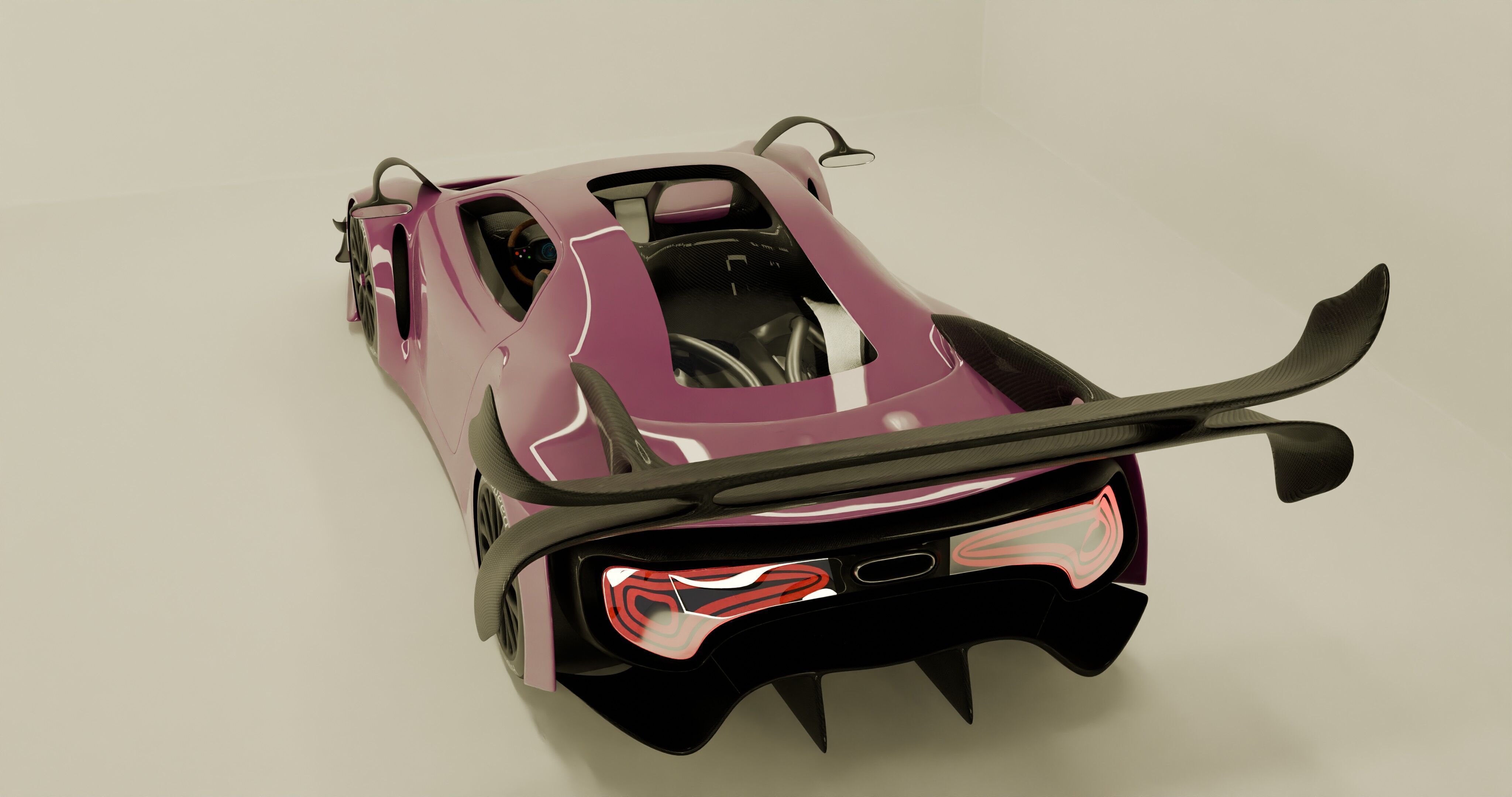 noboa-feather Low-poly 3D model_4