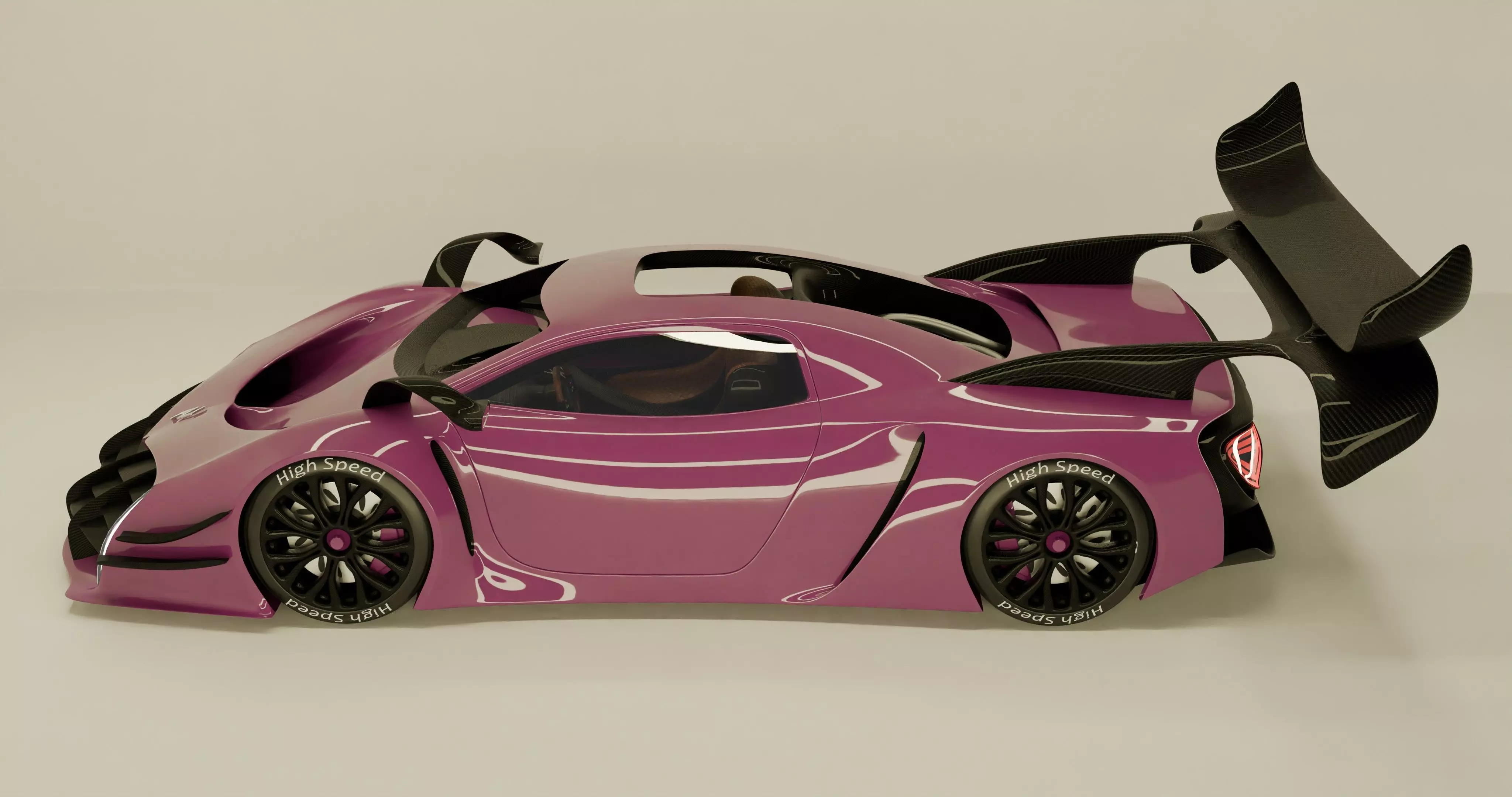 noboa-feather Low-poly 3D model_0