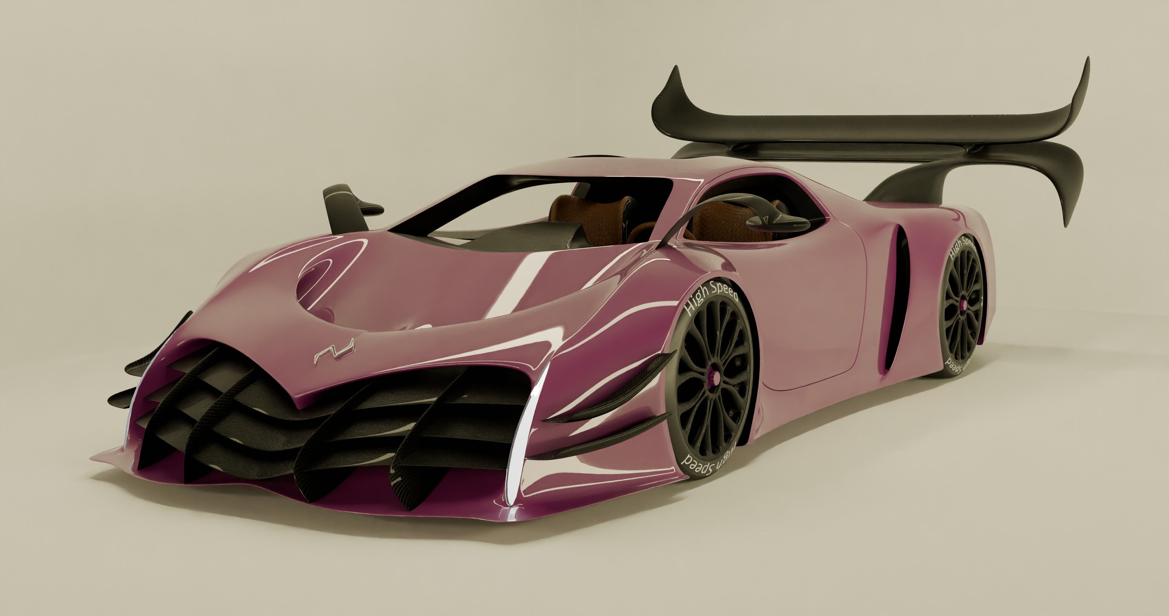 noboa-feather Low-poly 3D model_2