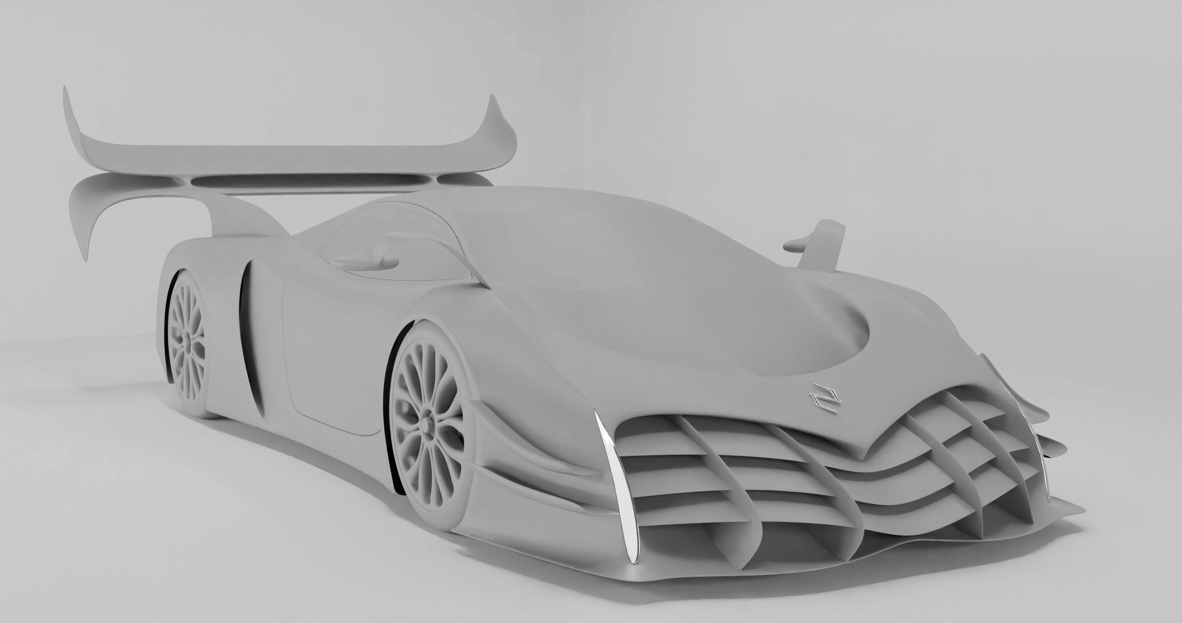 noboa-feather Low-poly 3D model_19