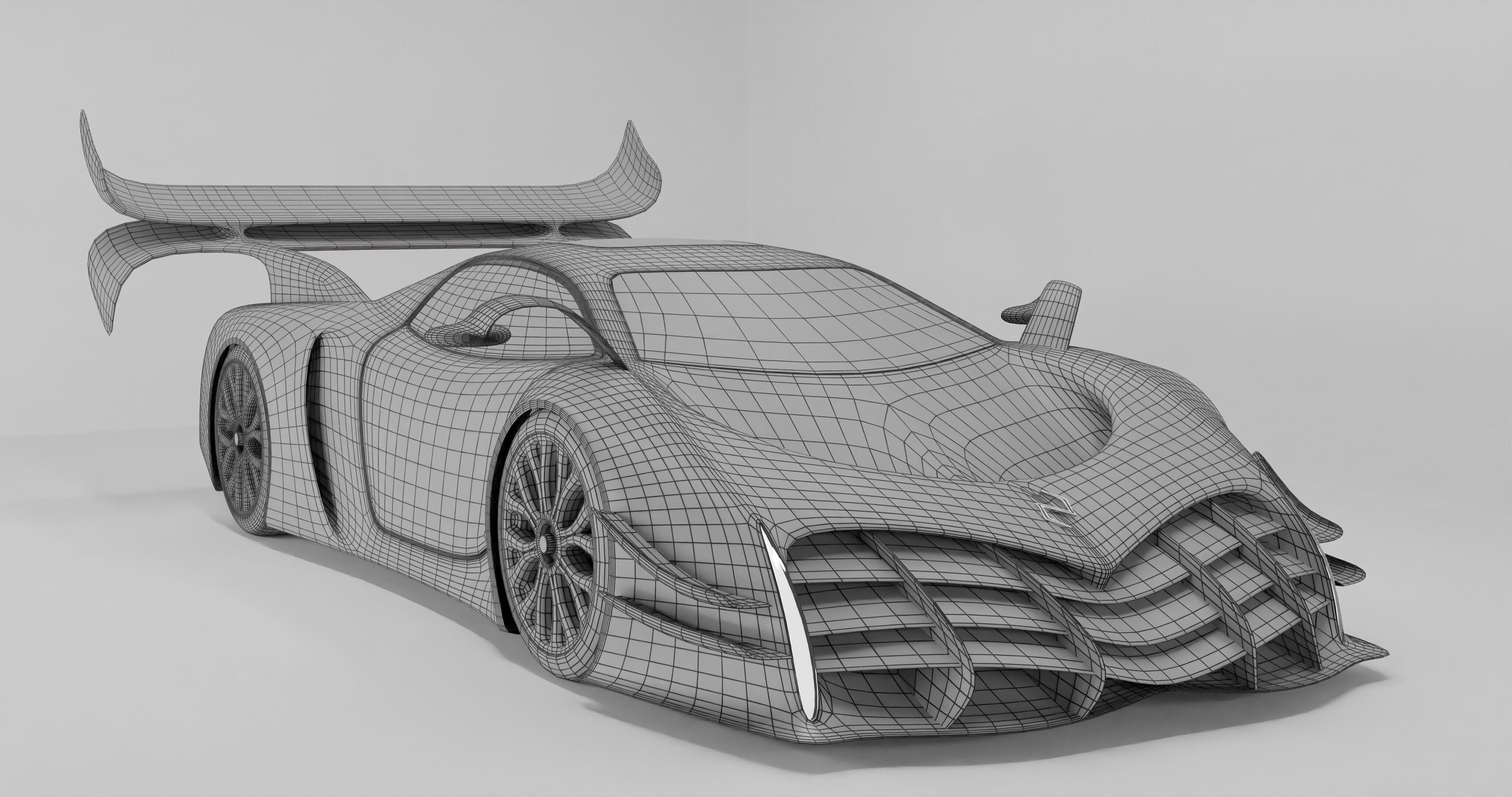 noboa-feather Low-poly 3D model_20