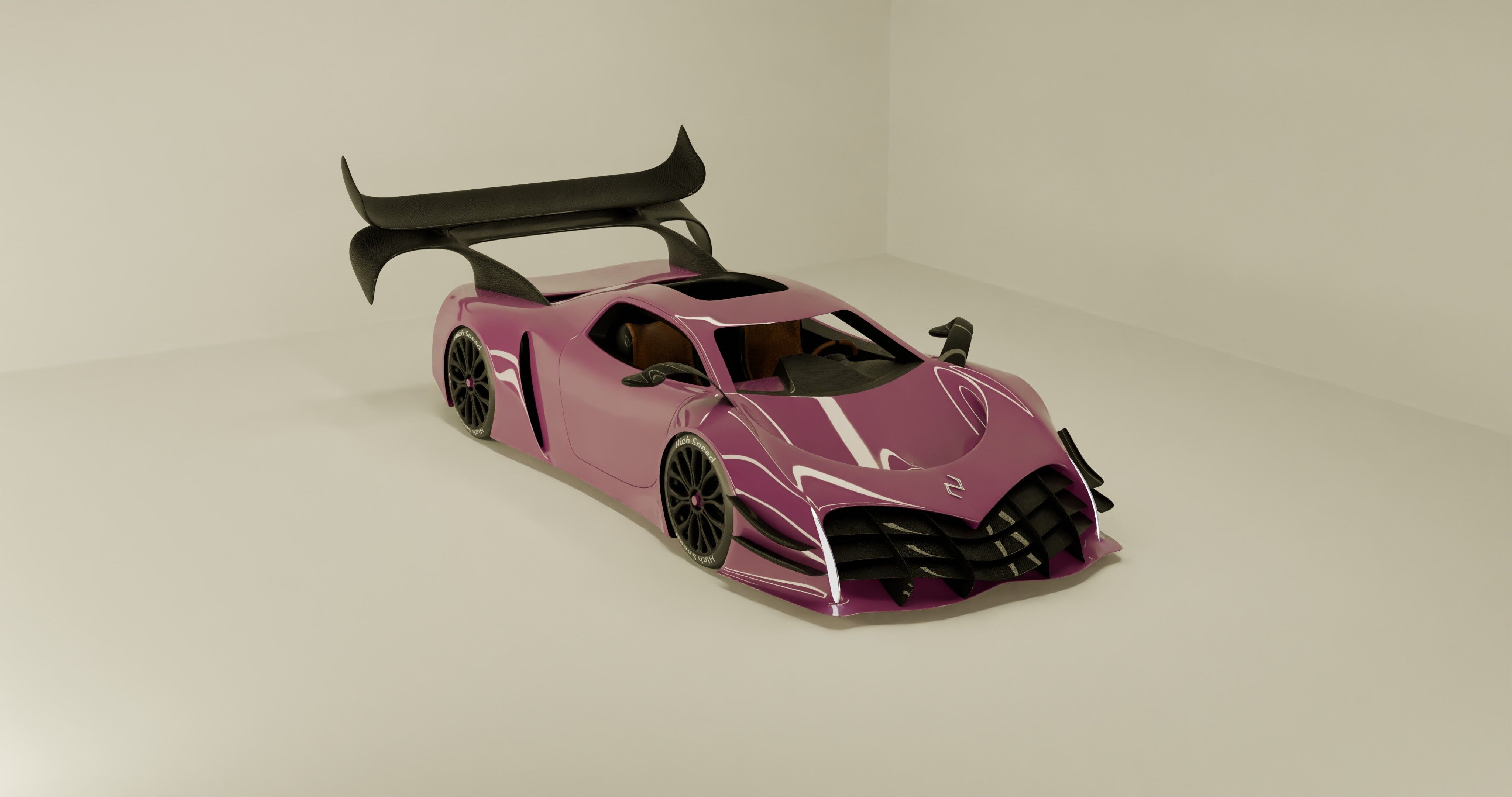 noboa-feather Low-poly 3D model_3