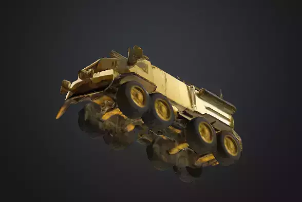 Post-Apocalyptic Vehicle The Sandstorm Juggernaut