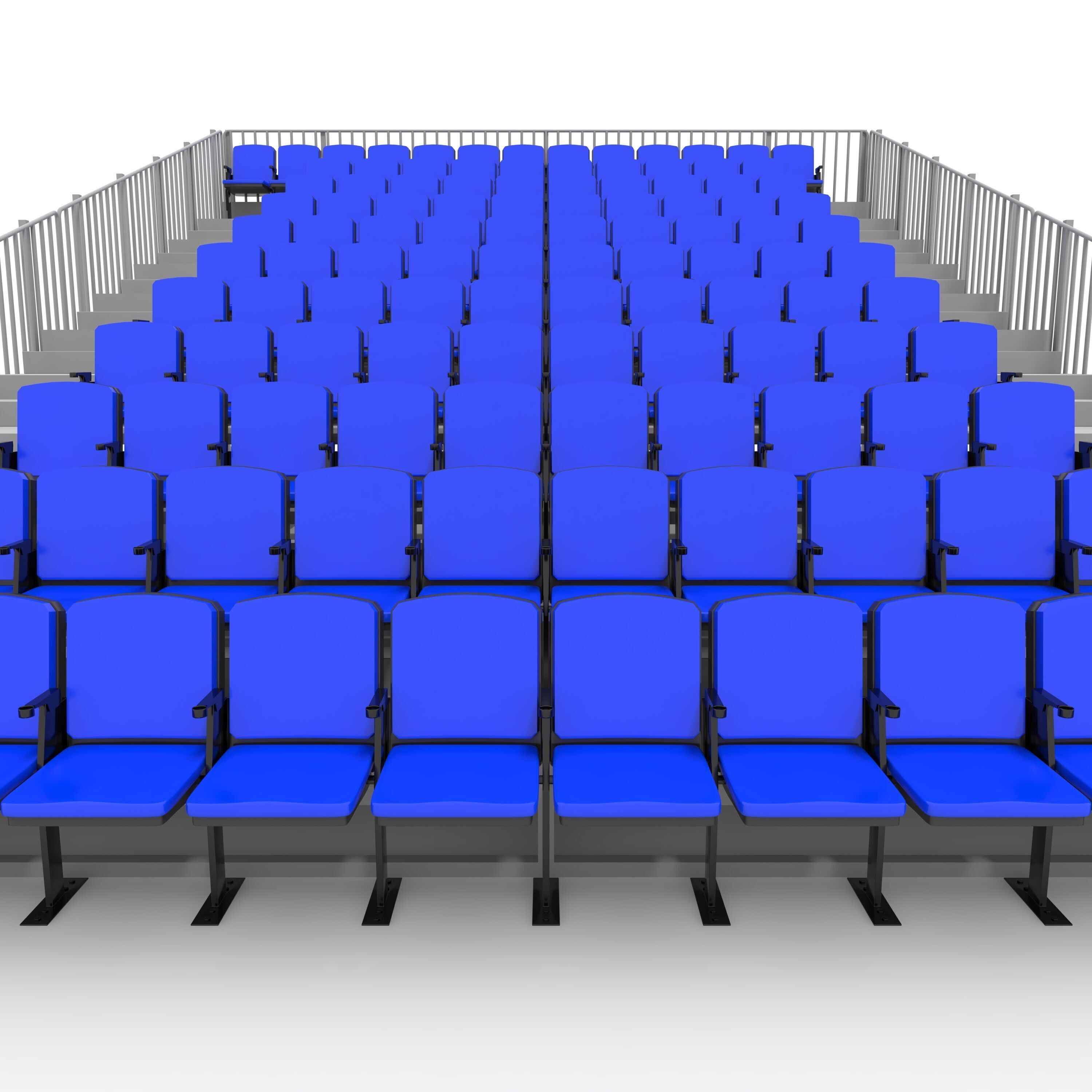 Bleachers 16 3D model_18