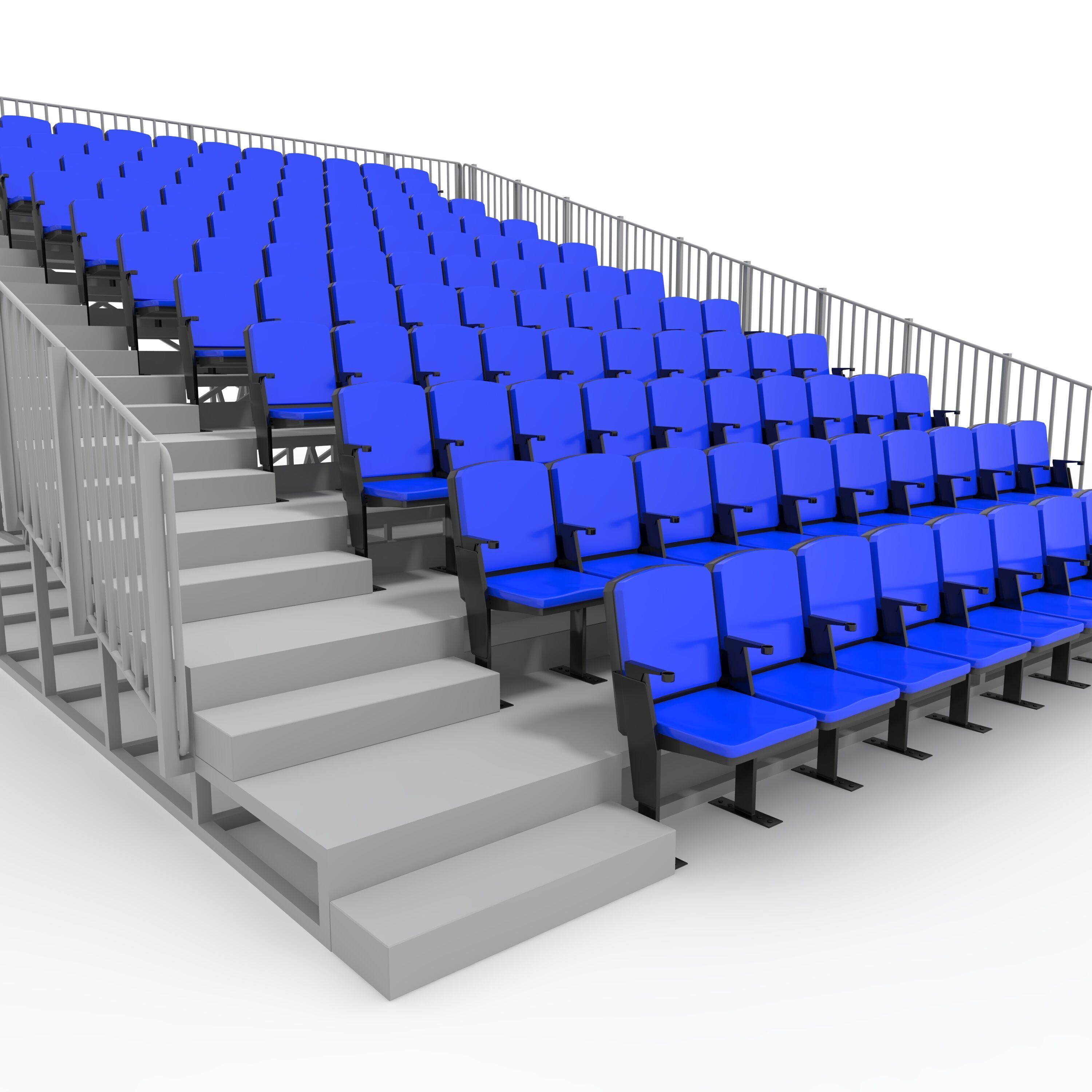 Bleachers 16 3D model_16