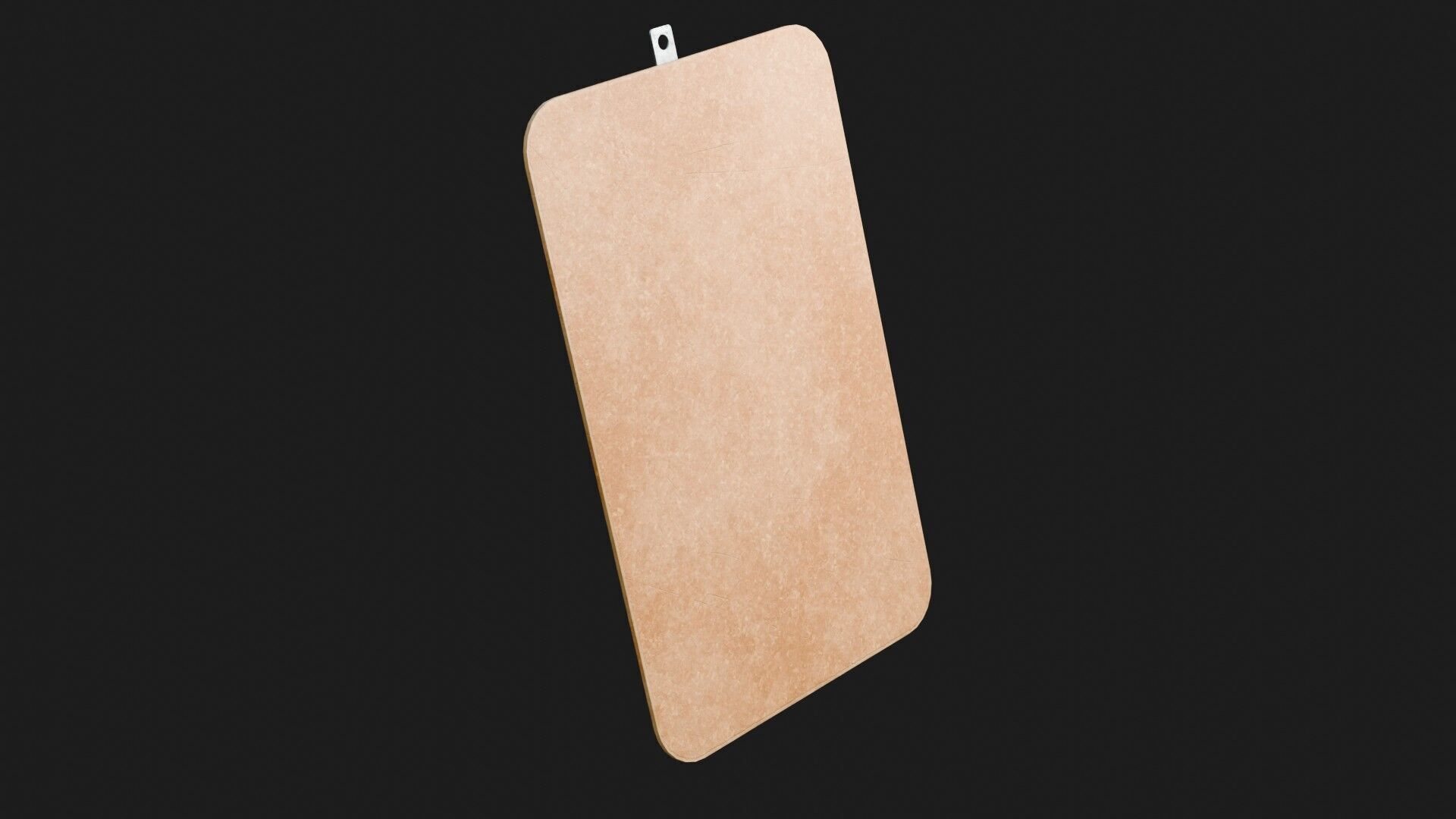 Clipboard and Pencil 4K Low-poly 3D model_5