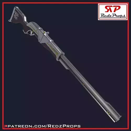 Caitlyn Kiramman Rifle Cosplay Prop 3D print model