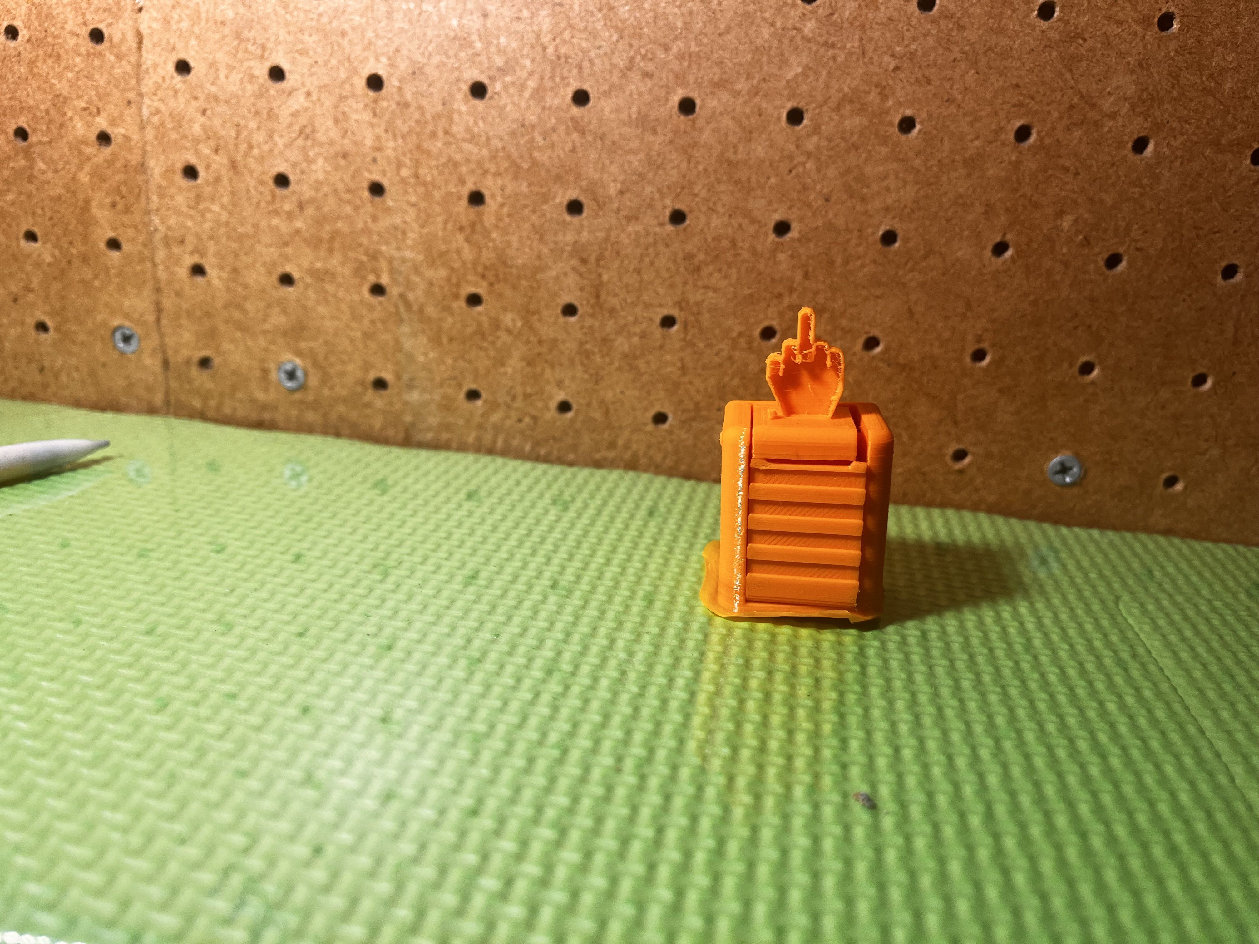 Middle Finger Box 3D print model_6