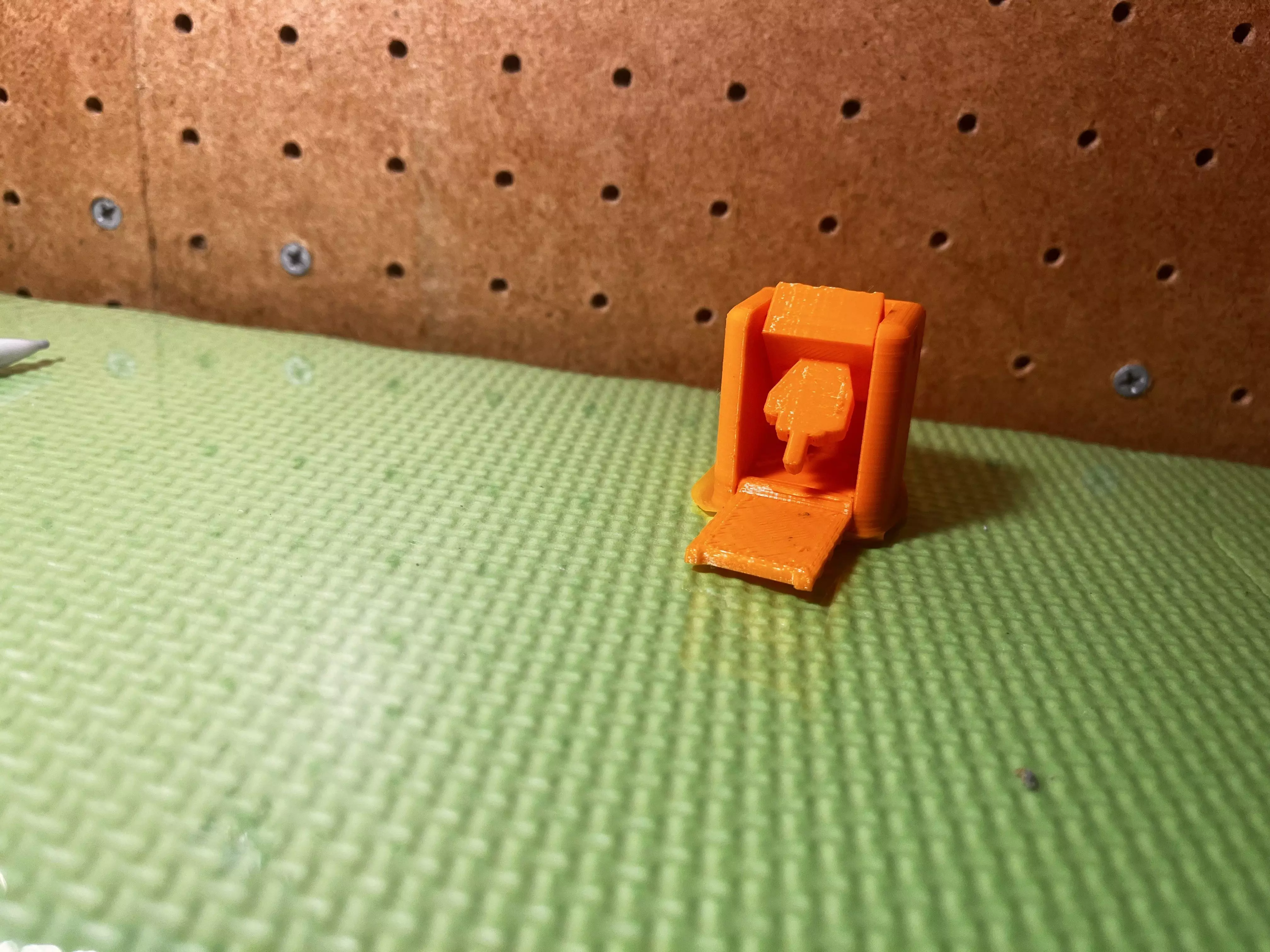 Middle Finger Box 3D print model_0