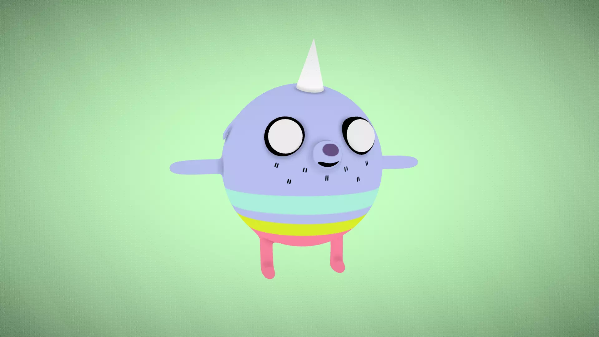 TV the son of Jake 3D model_0