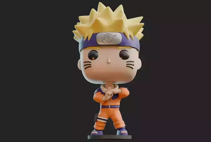 Naruto Kage Bunshin no Jutsu Funko Pop Fan Art