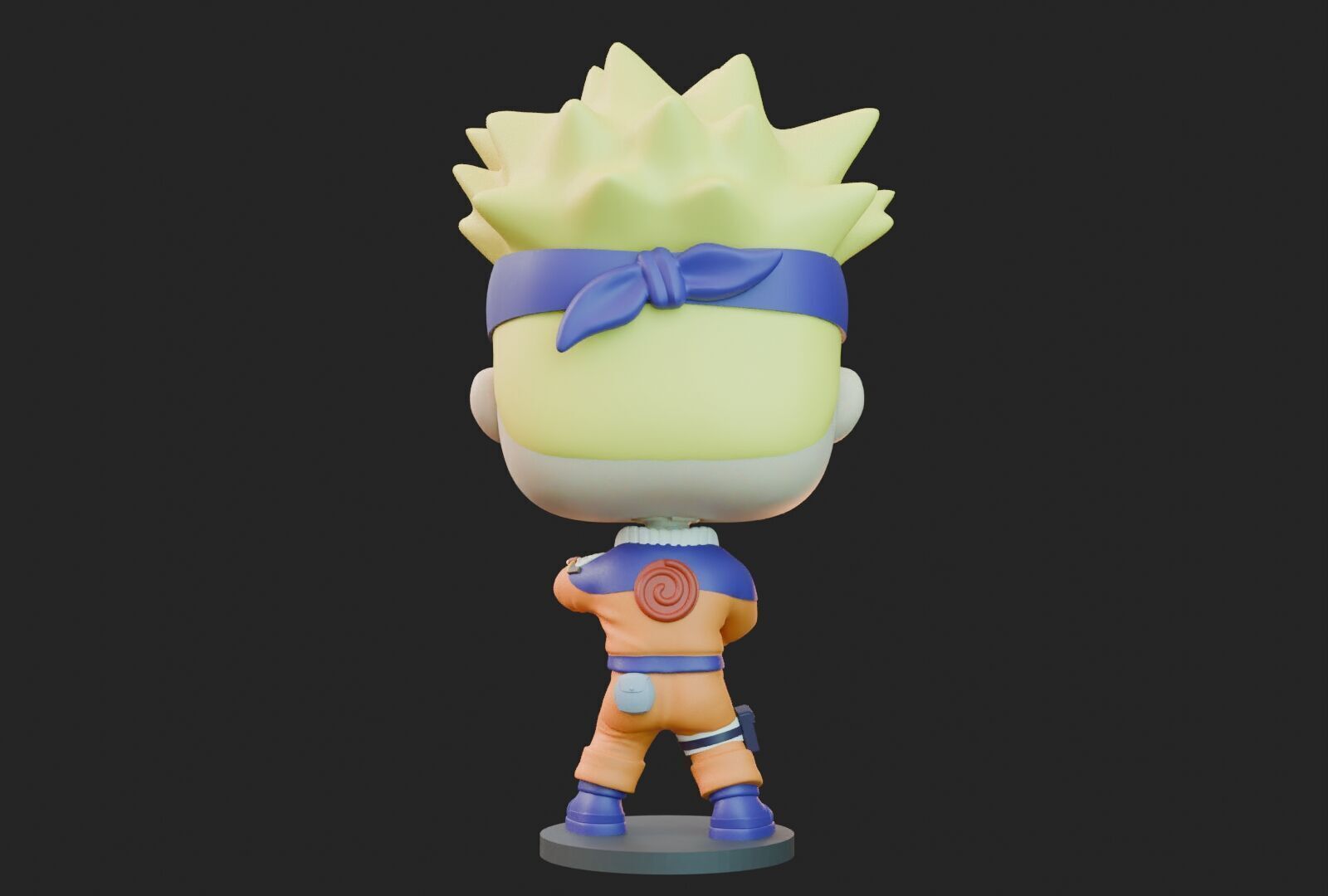 Naruto Kage Bunshin no Jutsu Funko Pop Fan Art 3D print model_5