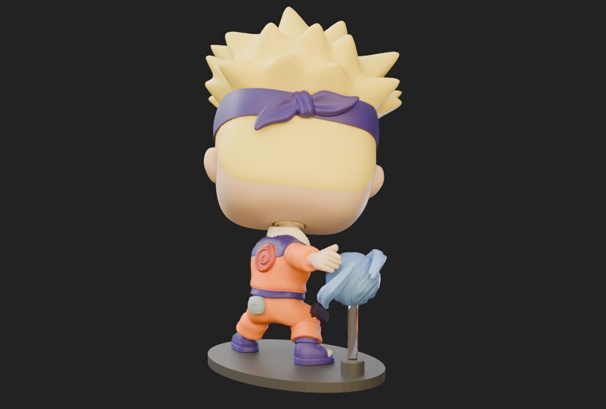 Naruto Rasengan Funko Pop Fan Art 3D print model_4